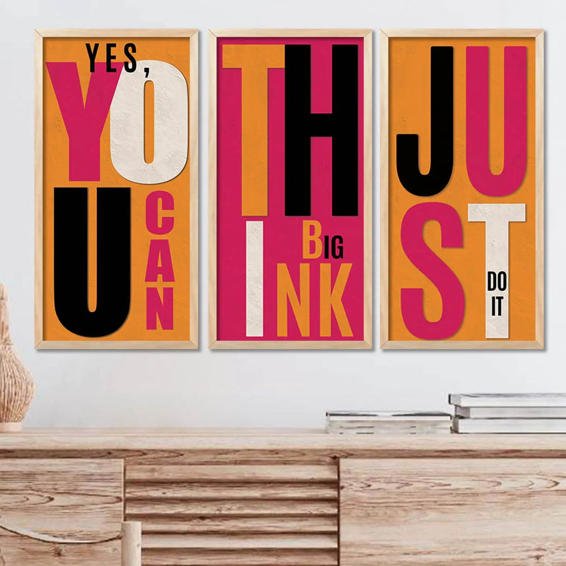 Motivational  Wall Art Framed Prints, Decorative Wall Art