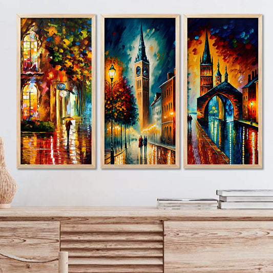 City View Wall Art Home Decor Living Room , Decorative Wall Prints