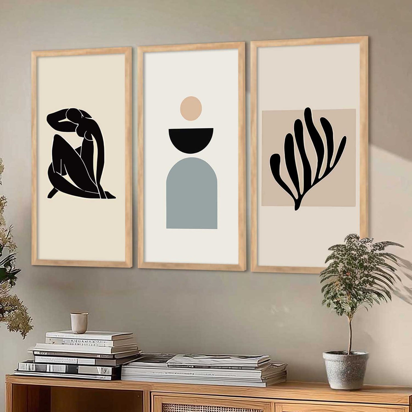 Boho Wall Art Home Decor Living Room , Decorative Wall Prints