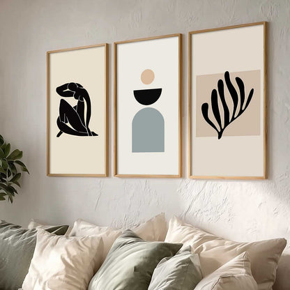 Boho Wall Art Home Decor Living Room , Decorative Wall Prints