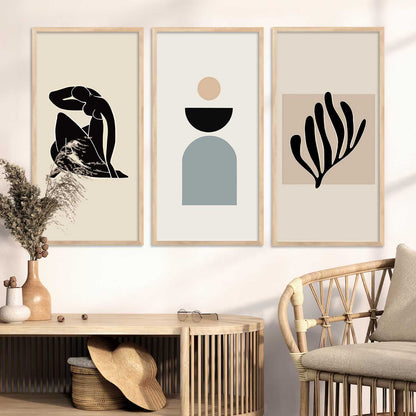 Boho Wall Art Home Decor Living Room , Decorative Wall Prints