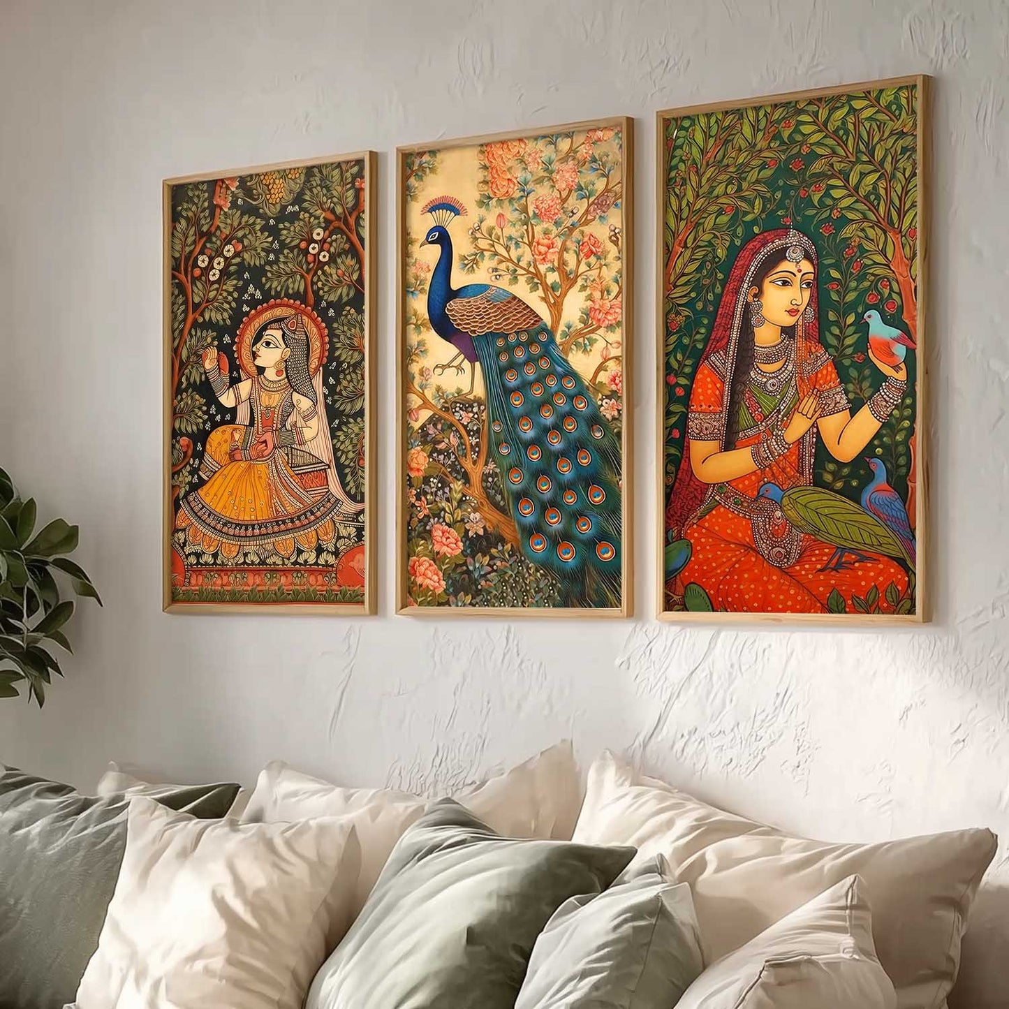 Traditional Wall Art Home Decor Living Room , Decorative Wall Prints