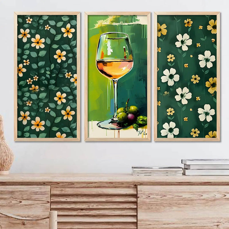 Floral Wall Art Home Decor Living Room , Decorative Wall Prints