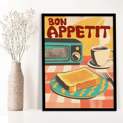 Restaurant  Theme Wall Posters with Frame