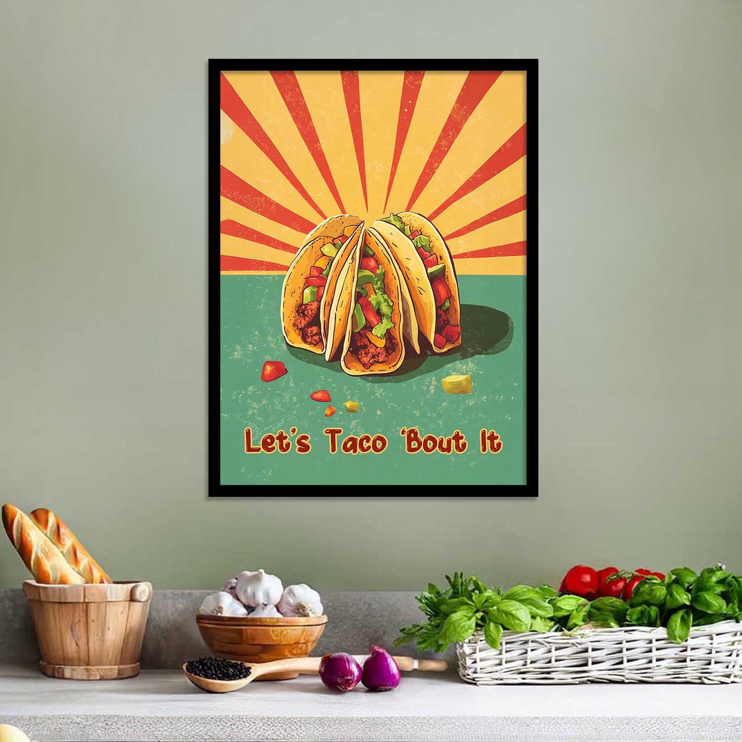 Restaurant  Theme  Wall Posters with Frame