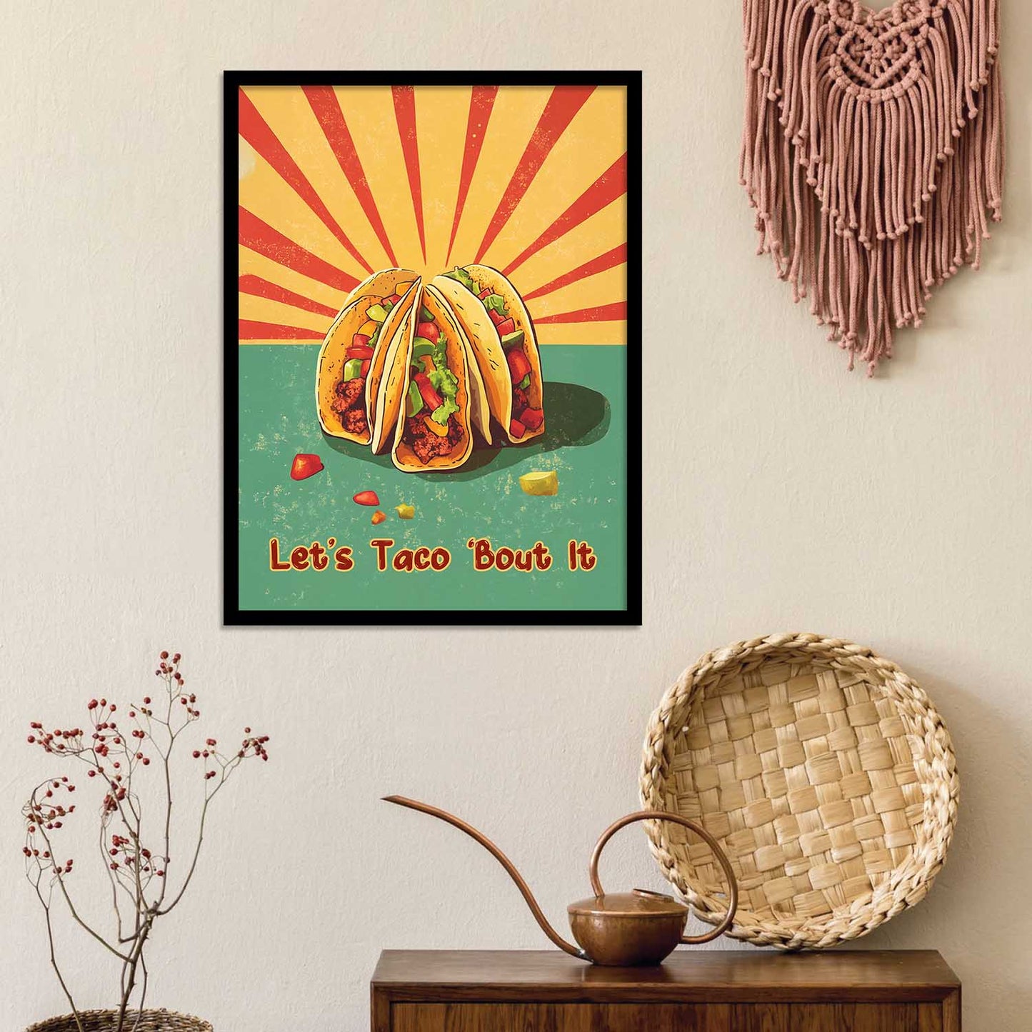 Restaurant  Theme  Wall Posters with Frame