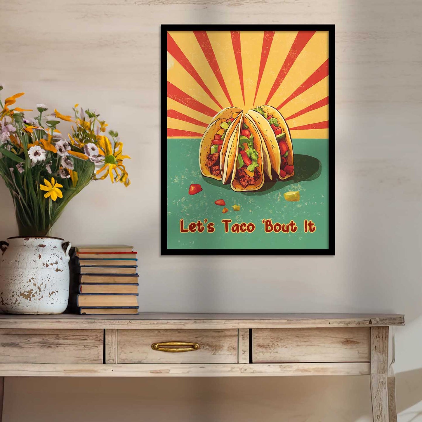 Restaurant  Theme  Wall Posters with Frame