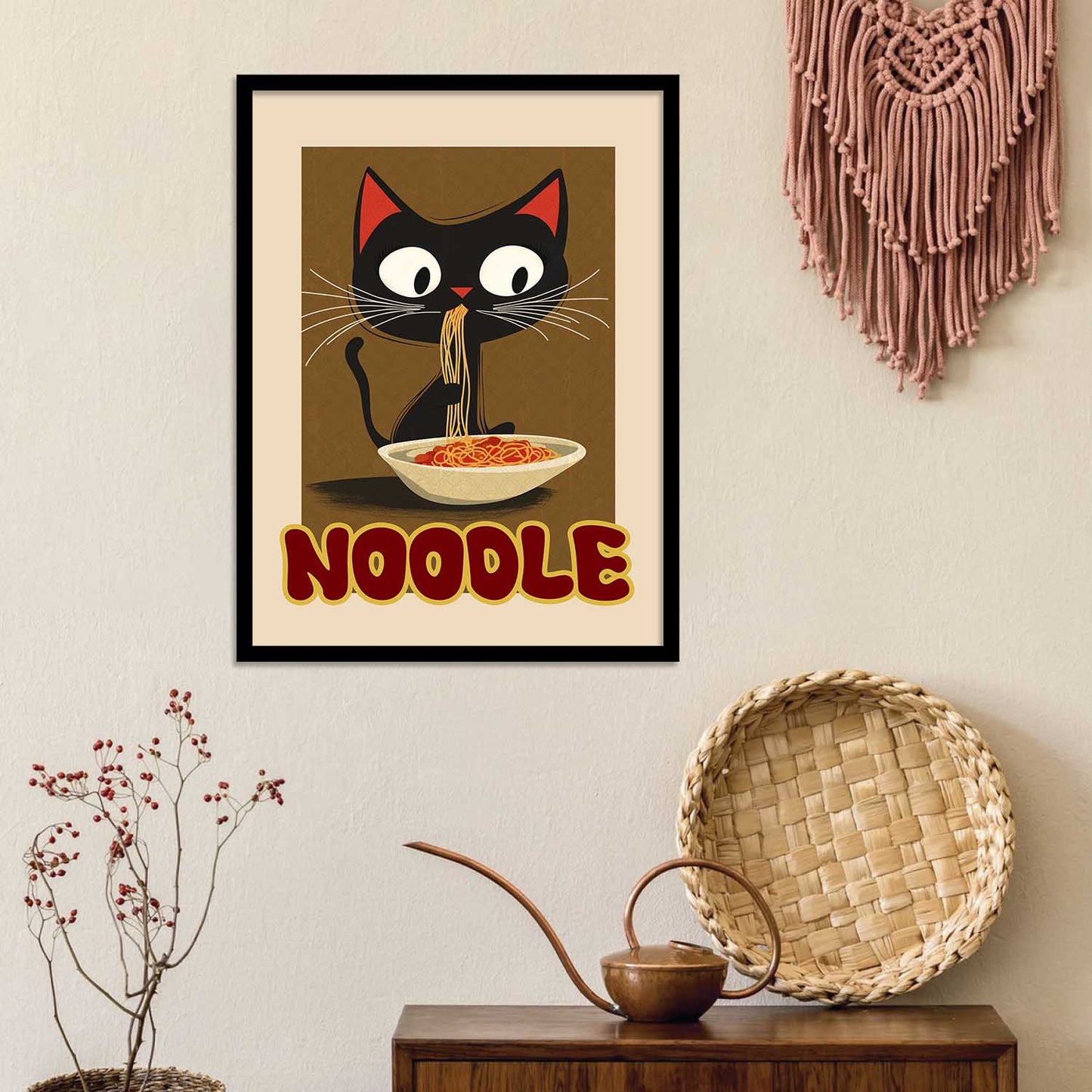 Restaurant   Theme   Wall Posters with Frame