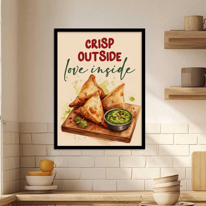 Restaurant   Theme   Wall Posters with Frame