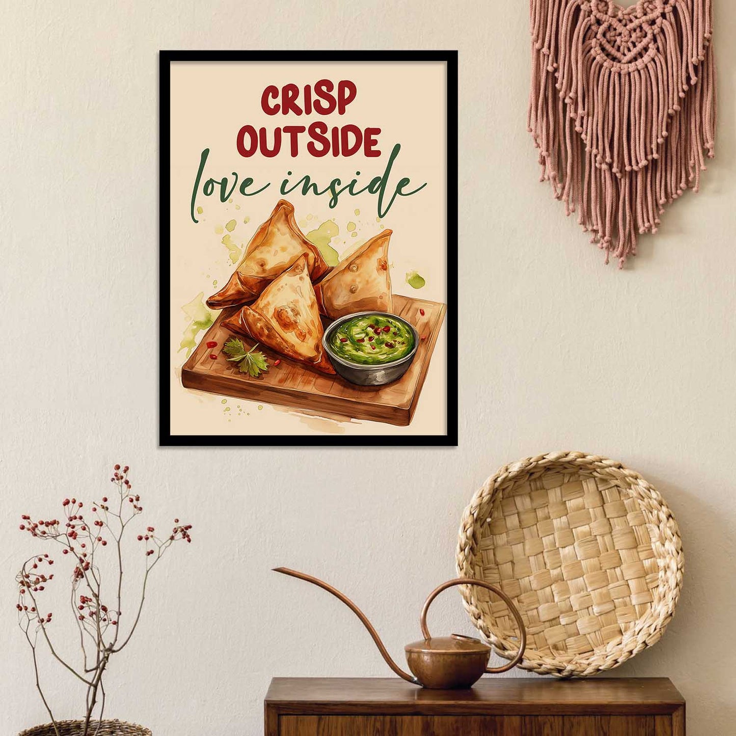 Restaurant   Theme   Wall Posters with Frame
