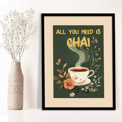 Restaurant  Theme   Wall Posters with Frame