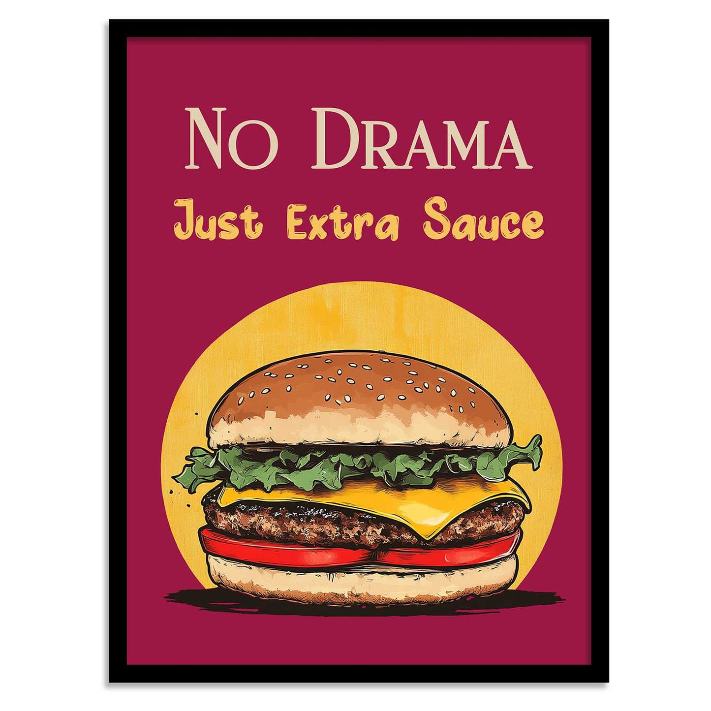 Restaurant   Theme  Wall Posters with Frame