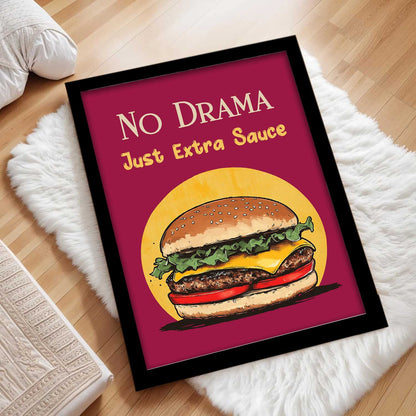 Restaurant   Theme  Wall Posters with Frame