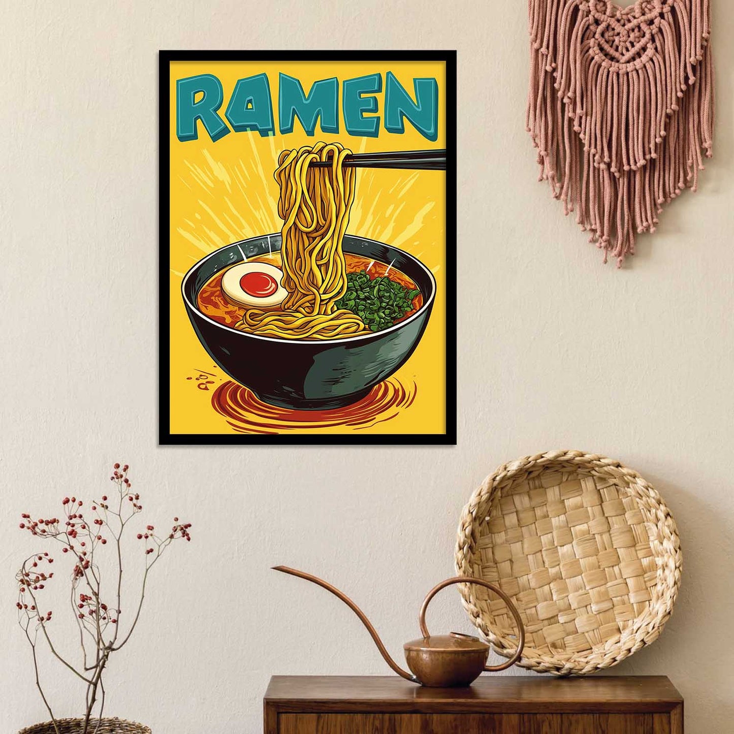 Restaurant  Theme  Wall Posters with Frame