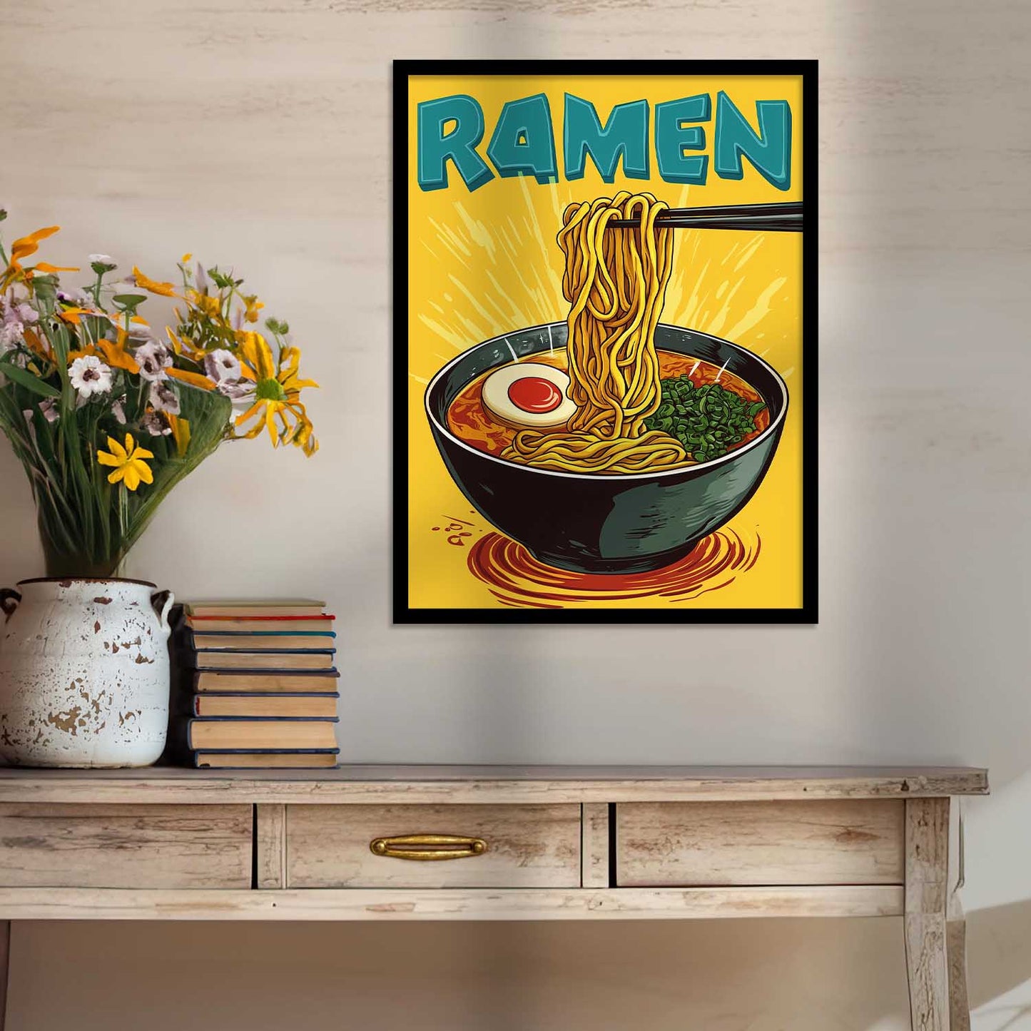 Restaurant  Theme  Wall Posters with Frame