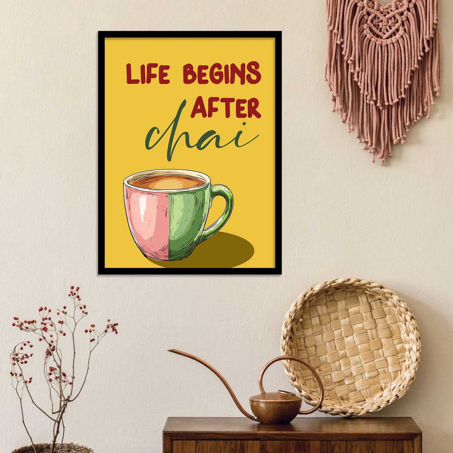 Restaurant Theme  Wall Posters with Frame