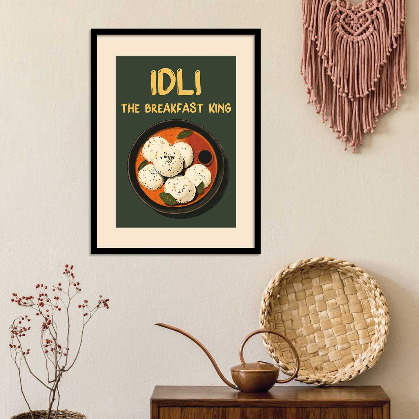 Restaurant  Theme  Wall Posters with Frame
