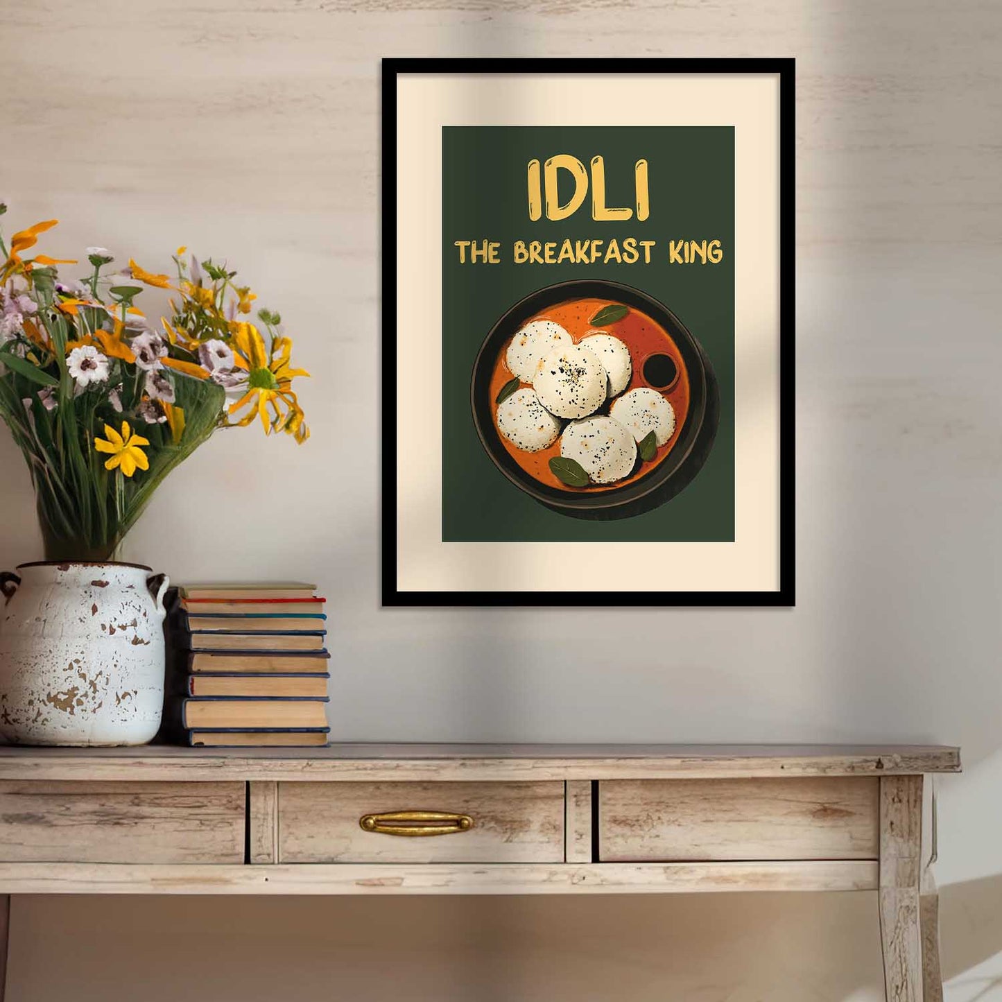 Restaurant  Theme  Wall Posters with Frame