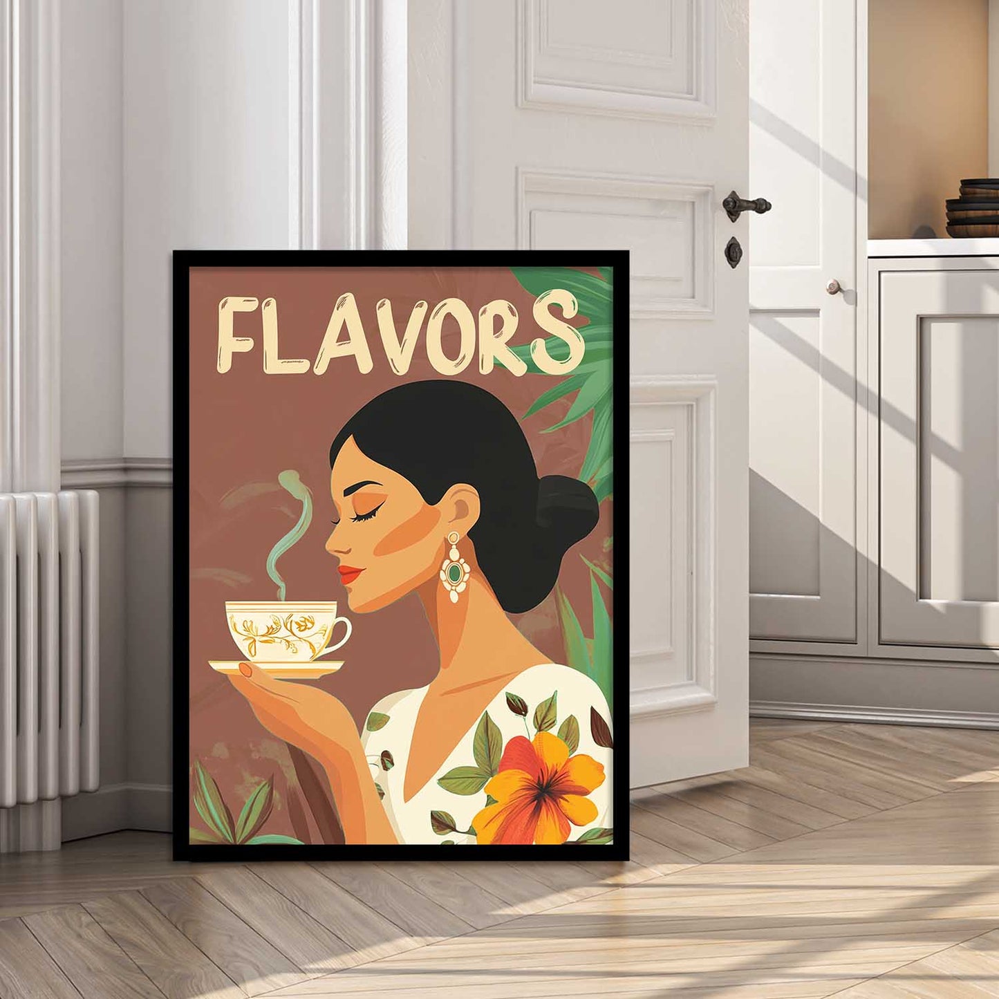 Restaurant   Theme  Wall Posters with Frame