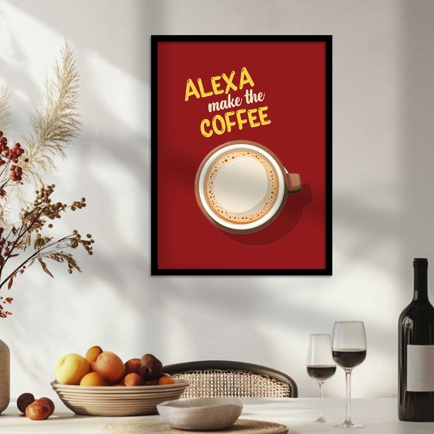 Restaurant   Theme  Wall Posters with Frame