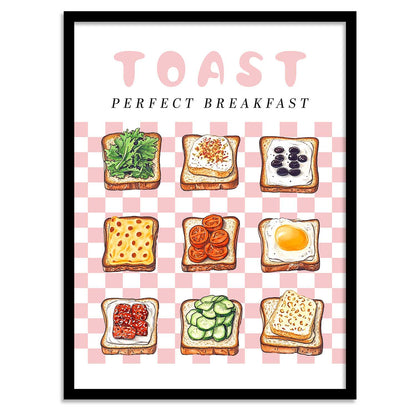 Restaurant   Theme  Wall Posters with Frame