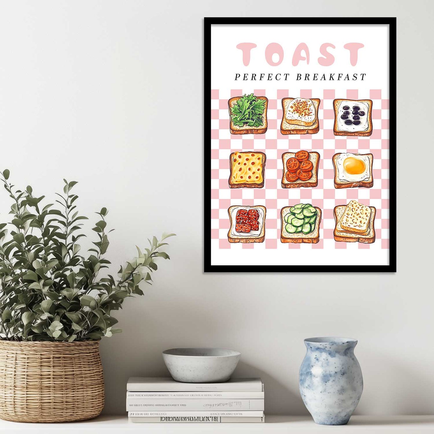 Restaurant   Theme  Wall Posters with Frame