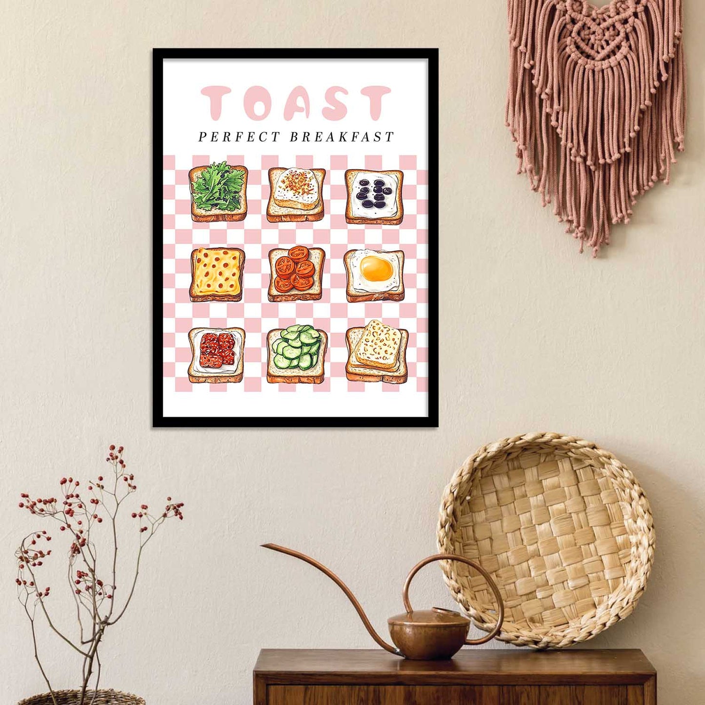 Restaurant   Theme  Wall Posters with Frame