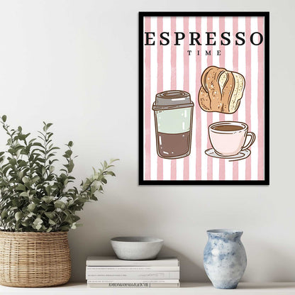 Restaurant  Theme  Wall Posters with Frame