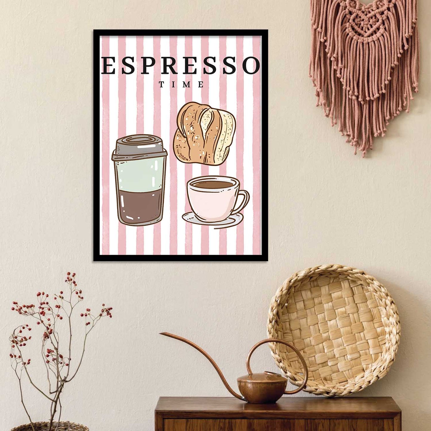 Restaurant  Theme  Wall Posters with Frame