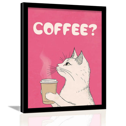 Restaurant  Theme Wall Posters with Frame