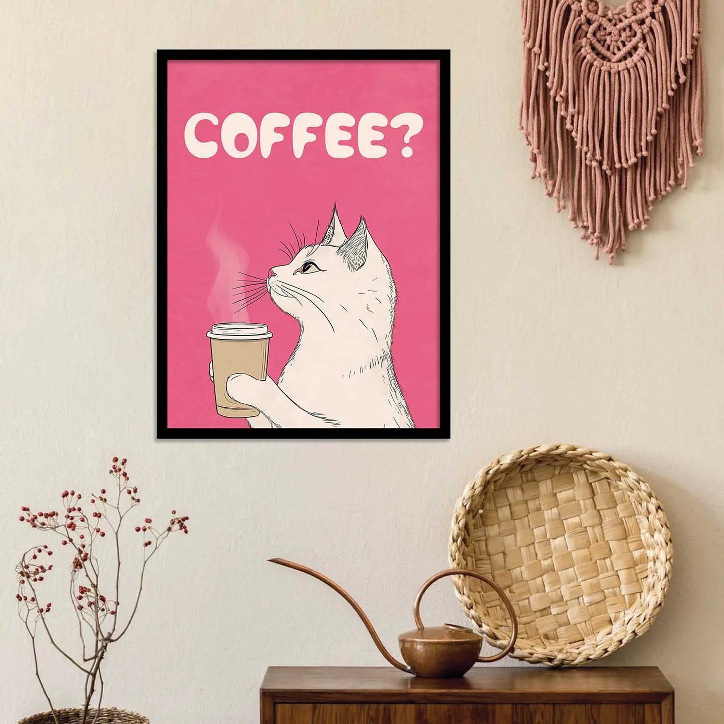 Restaurant  Theme Wall Posters with Frame