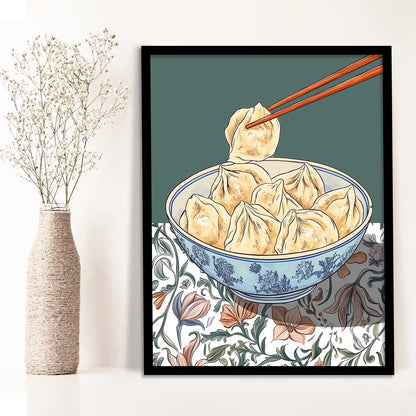 Restaurant   Theme   Wall Posters with Frame