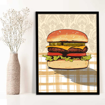 Restaurant   Theme   Wall Posters with Frame