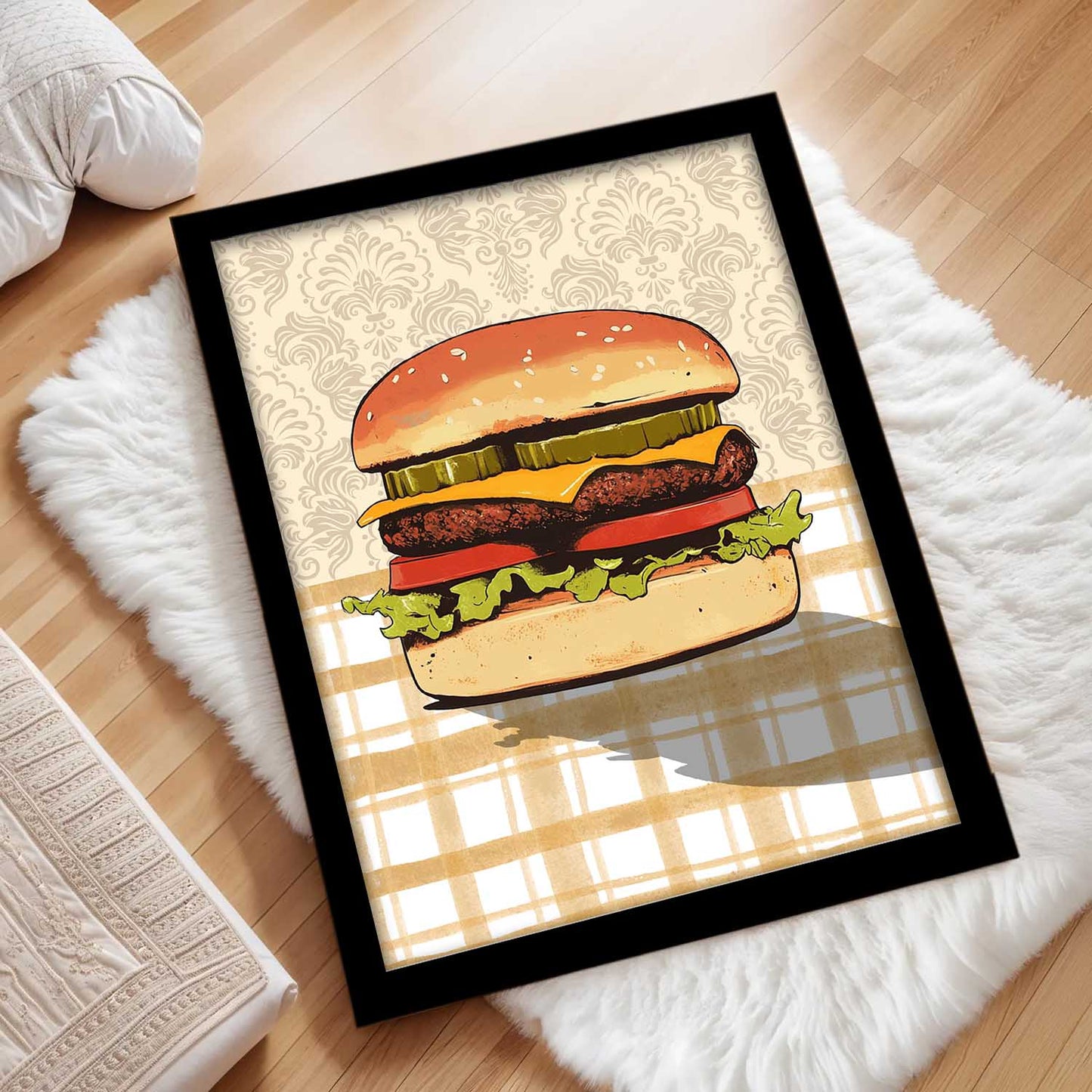 Restaurant   Theme   Wall Posters with Frame