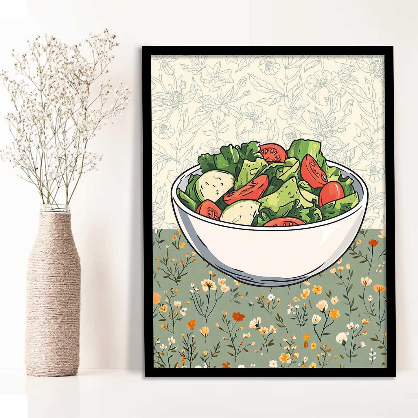 Restaurant   Theme  Wall Posters with Frame