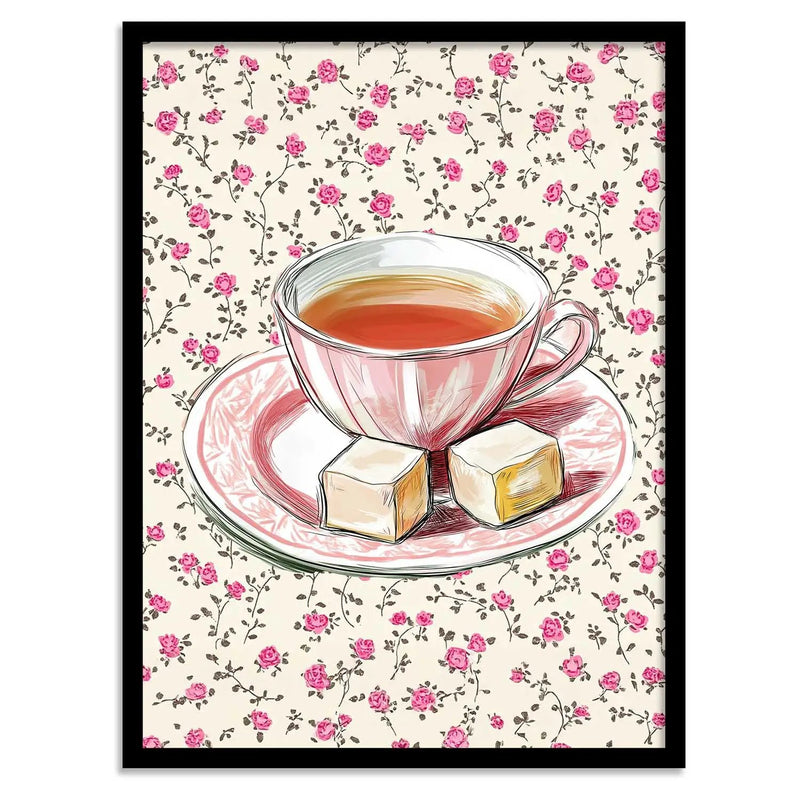 Restaurant  Theme Wall Posters with Frame