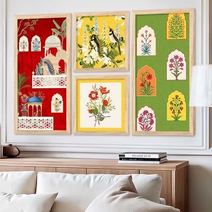 kotart Decorative traditional Wall Art Home Dacor Traditional Art With Frame For Living Room Bed Room Hotel Wall Decor