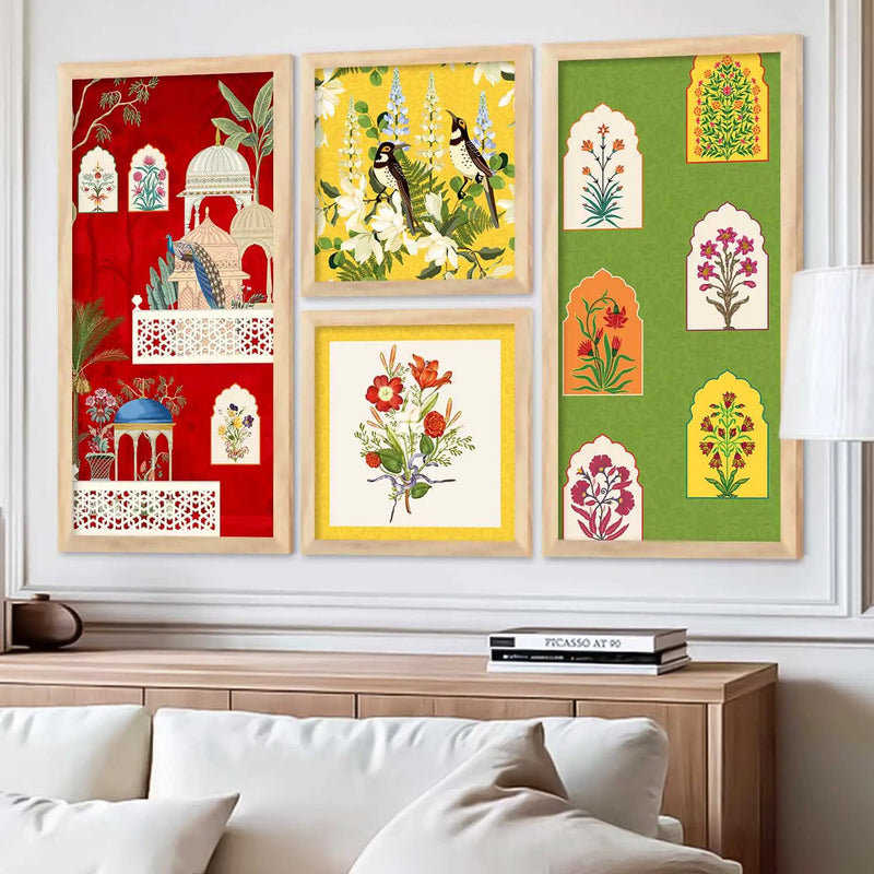 kotart Decorative traditional Wall Art Home Dacor Traditional Art With Frame For Living Room Bed Room Hotel Wall Decor
