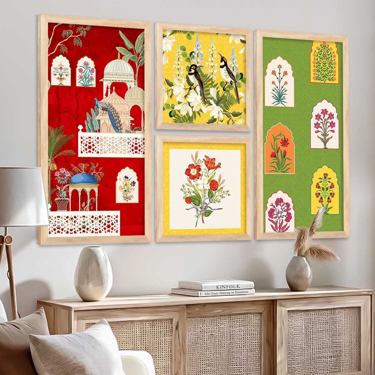 kotart Decorative traditional Wall Art Home Dacor Traditional Art With Frame For Living Room Bed Room Hotel Wall Decor