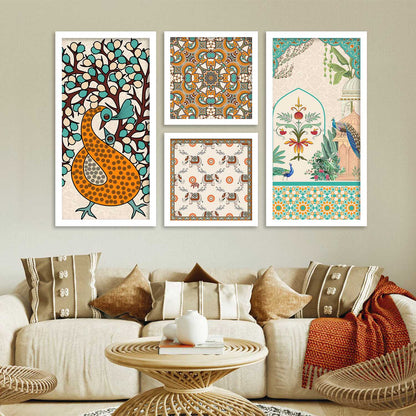 kotart Decorative Modern Big Size Wall Art Home Decor Abstract Painting poster With Frame For Living Room Bed Room Hotel Wall Decor