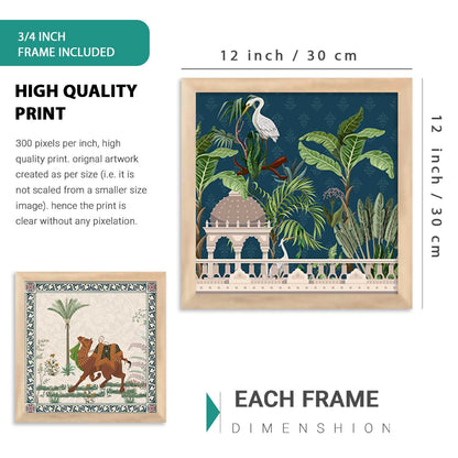 kotart Traditional Big Size Art Wall Painting Home Decoration With Frame For Living Room Bed Room Hotel Wall Painting