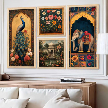 kotart Traditional Art Wall Painting Home Decoration With Frame For Living Room Bed Room Hotel Wall