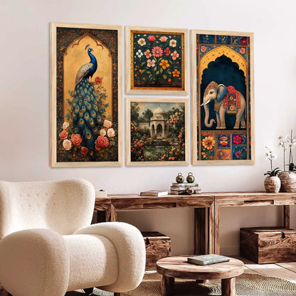 kotart Traditional Art Wall Painting Home Decoration With Frame For Living Room Bed Room Hotel Wall