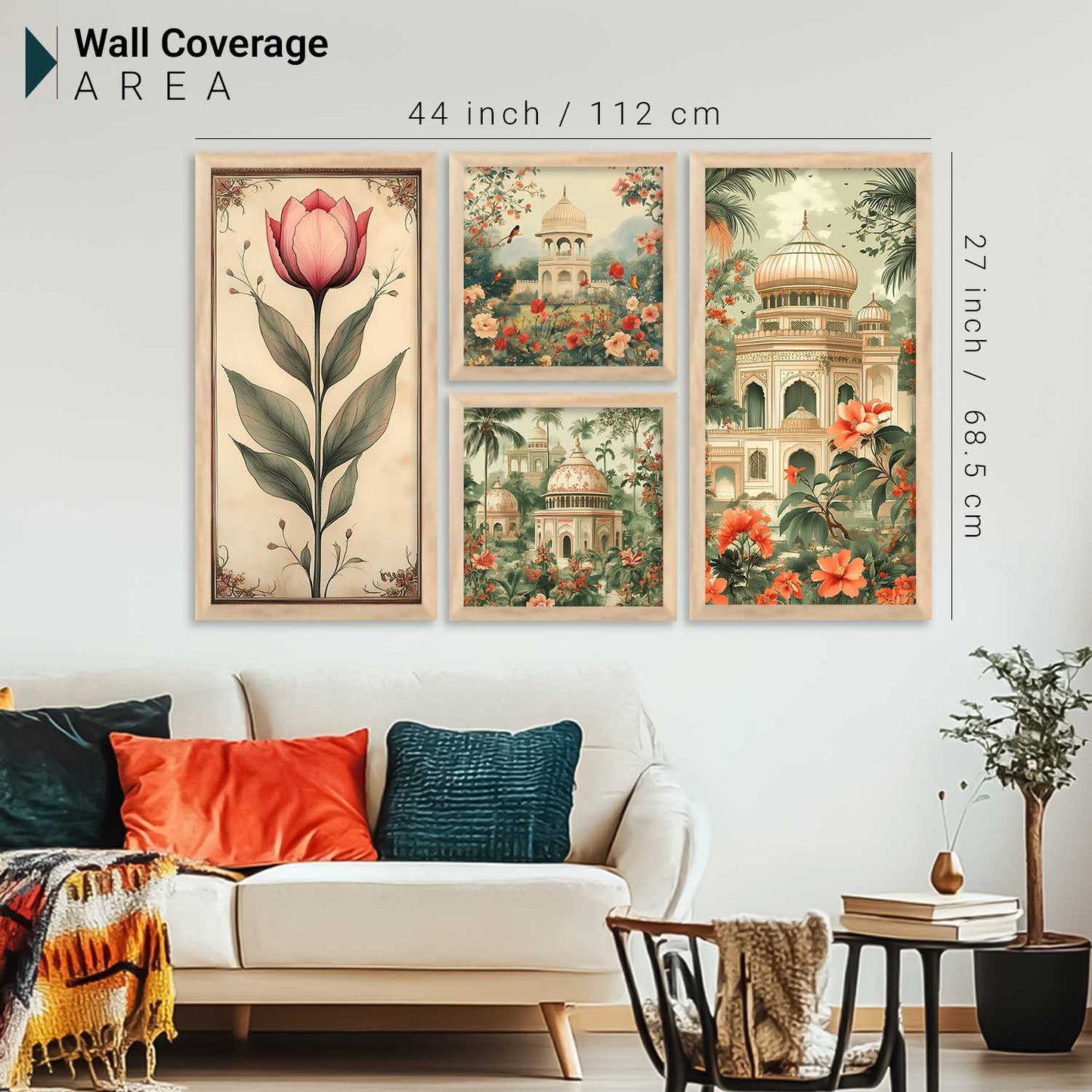kotart Traditional Art Wall Painting Home Decoration With Frame For Living Room Bed Room Hotel Wall painting