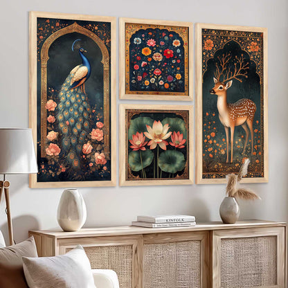 kotart Traditional Art Wall Painting Home Decoration With Frame For Living Room Hotel Wall painting