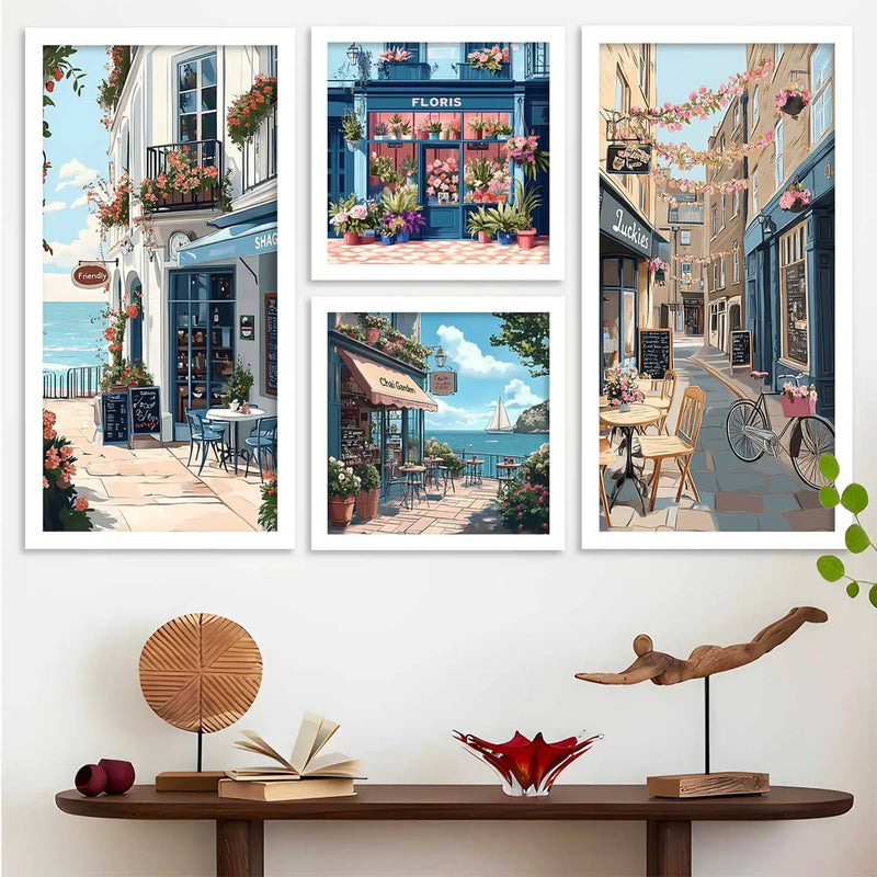 kotart Painting Modern Big Size Wall Art Home Decoration Paintings With Frame For Living Room Bed Room Hotel Wall Decor