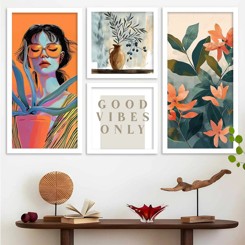 kotart Modern Big Size Art Home Decoration Painting Abstract Paintings With Frame For Living Room Bed Room Hotel Wall Decor