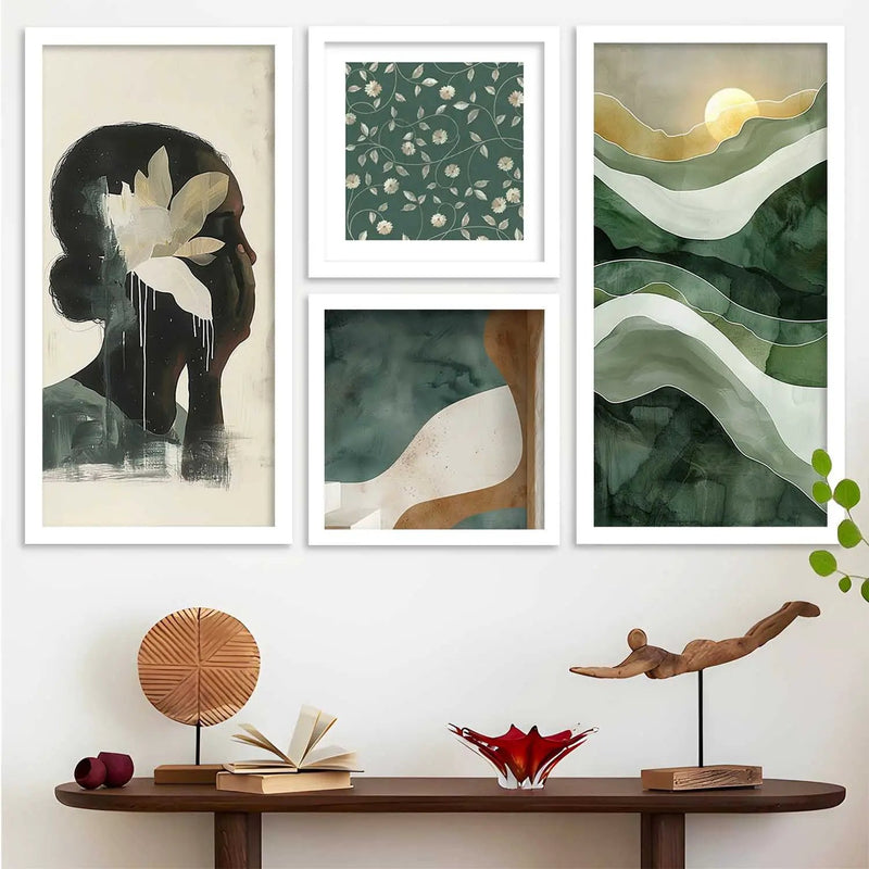 kotart Painting Modern Big Size Wall Art Home Decoration Paintings With Frame For Living Room Bed Room Hotel Wall Decor