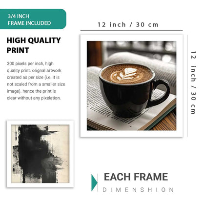 kotart Decorative Modern Big Size Wall Art Home Dacor Abstract Painting poster With Frame For Living Room Bed Room Hotel Wall Decor