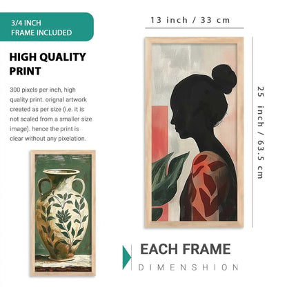 kotart Decorative Modern Big Size Wall Art Print With Frame Abstract Paintings For Living Room Wall painting